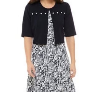 Perceptions

Women's Embellished Jacket and Ditsy